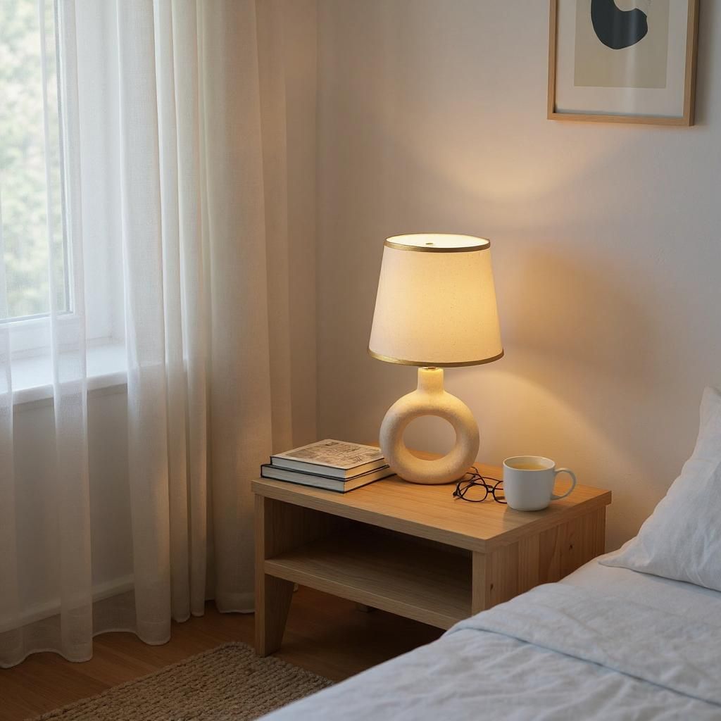 Elegant Nordic Side Table Lamp