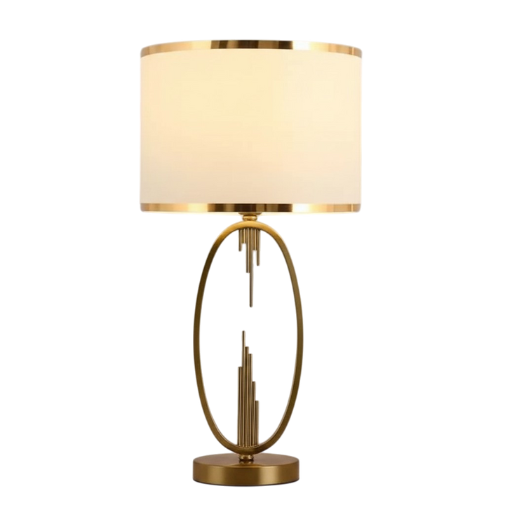 Aurora Modern Brass Gold Side Table Lamp