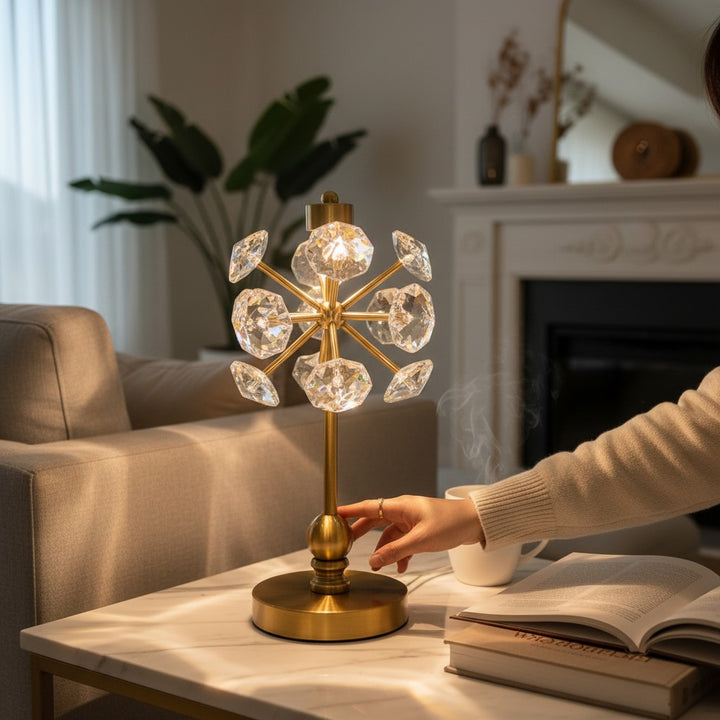 Zenith Glow Smart Crystal LED Table Lamp