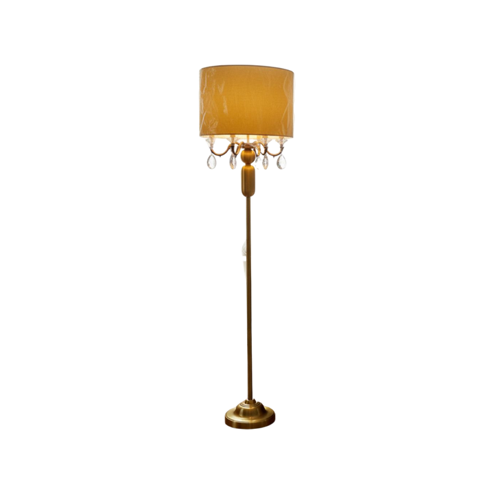 Classic Vintage Brass Floor Lamp