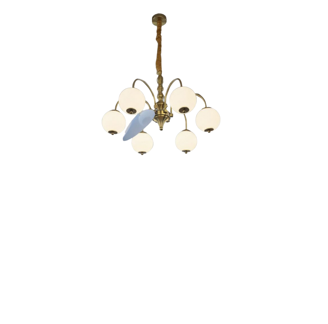 Azure Glow Chandelier