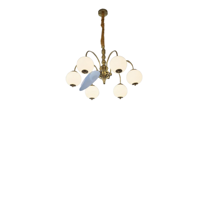 Azure Glow Chandelier
