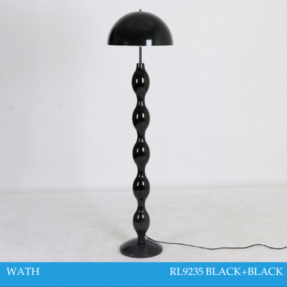 IronVanta 3-Tone Modern Floor Lamp – Black