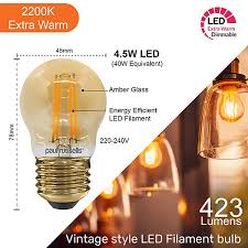Vintage LED Edison Filament Bulb
