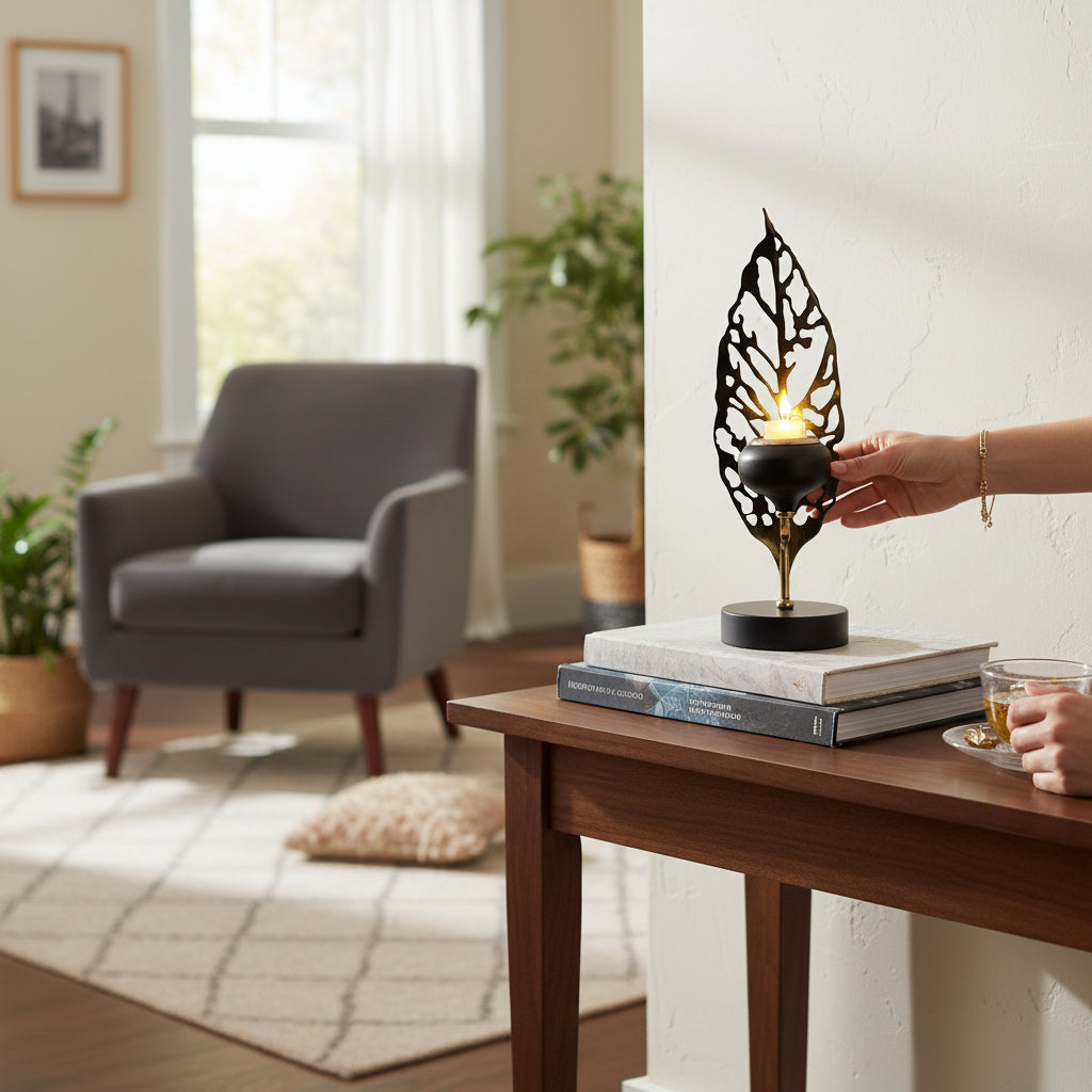 Verdant Elegance Candle Holder