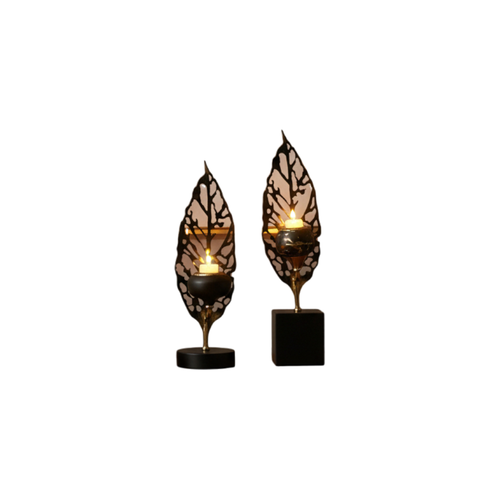 Verdant Elegance Candle Holder