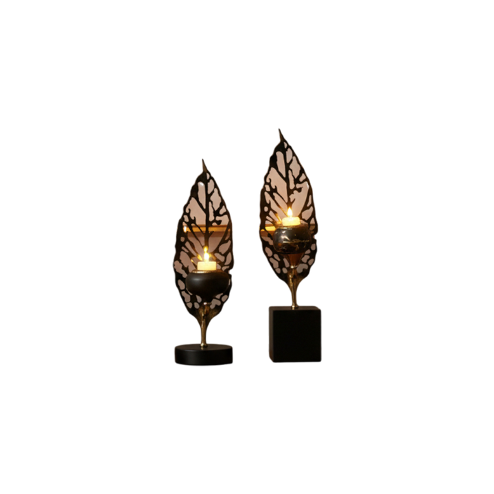 Verdant Elegance Candle Holder