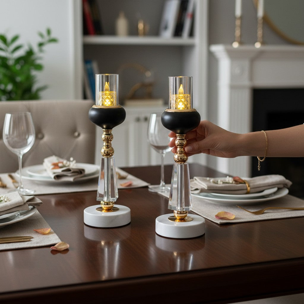 Elysian Glow Candle Holders