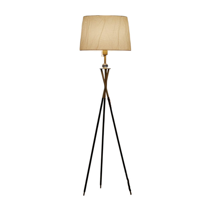 Lumis Arte Metallic Tripod Floor Lamp