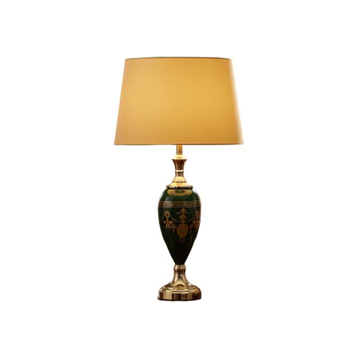 Versace Fiamma Green Barocco Table Lamp