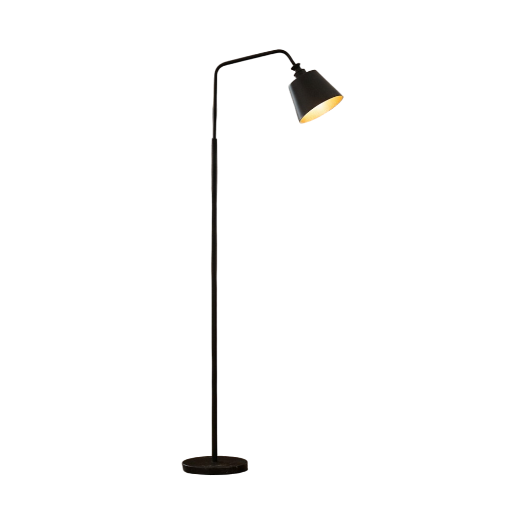 Aurora Metallic Arc Floor Lamp
