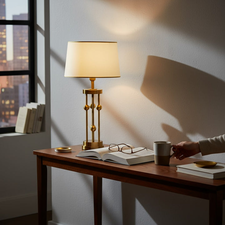 Astra Luxury Brass Modern Lamp