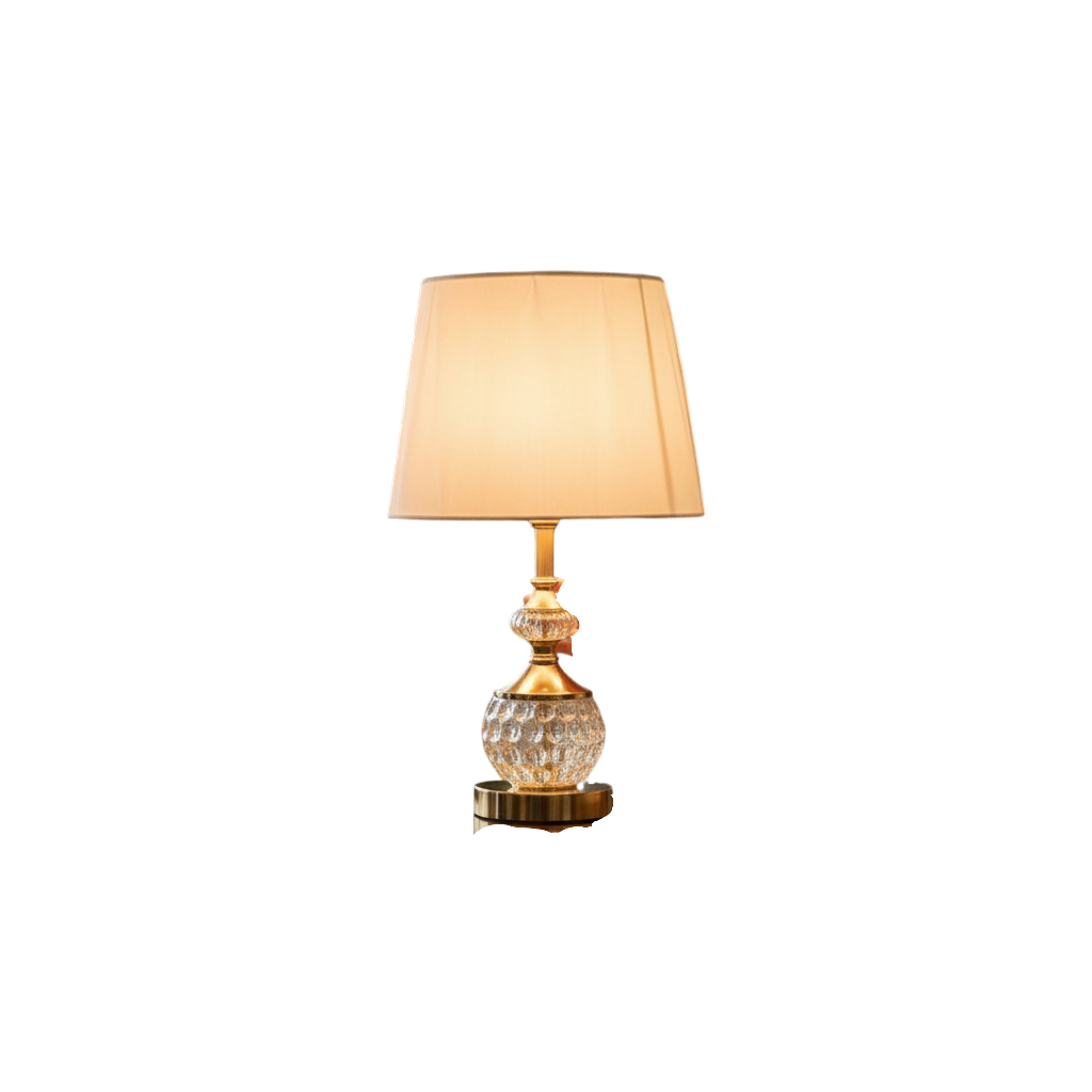 Regalia Classic Metallic Side Table Lamp