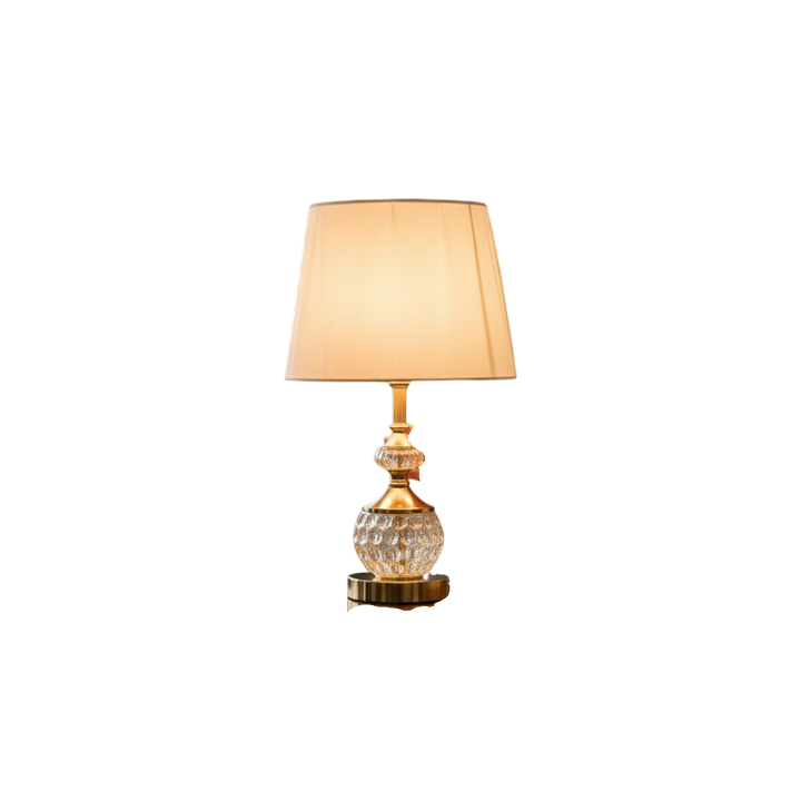 Regalia Classic Metallic Side Table Lamp