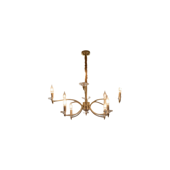 Imperial Crystal Lotus Pendant