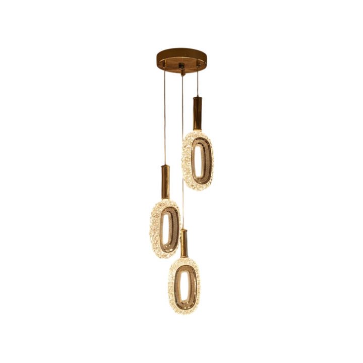 Astra Crystal Halo Pendant Lights