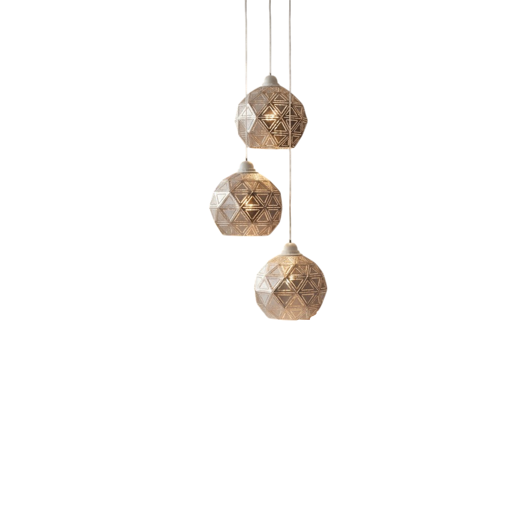 Orion Bronze Geometric Pendant Lights