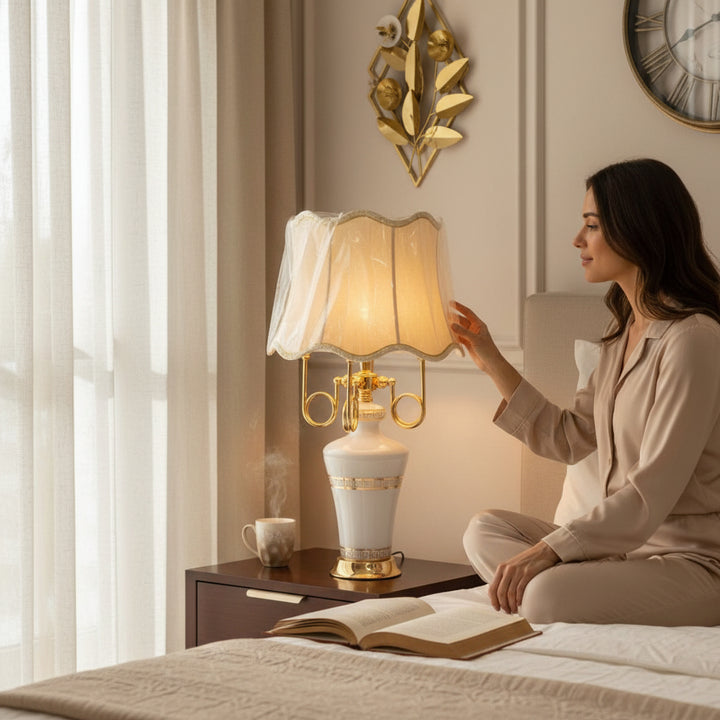 Premium Ceramic Masterpiece Table Lamp