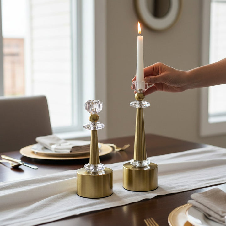 Aurora Elegance Candle Holders