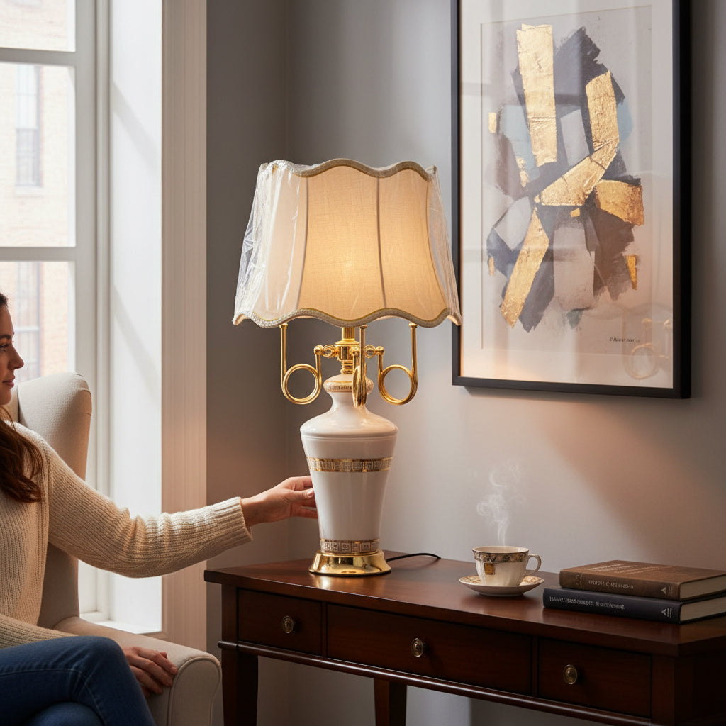 Premium Ceramic Masterpiece Table Lamp