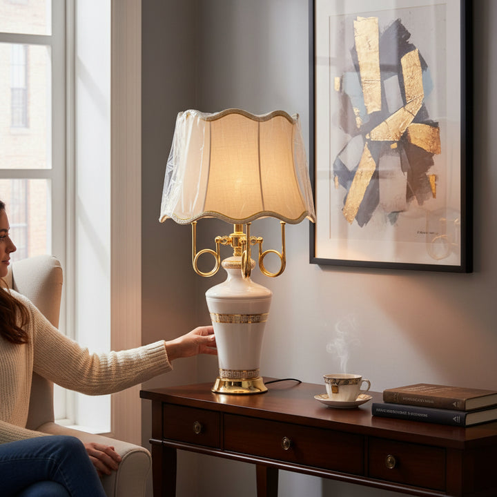 Premium Ceramic Masterpiece Table Lamp