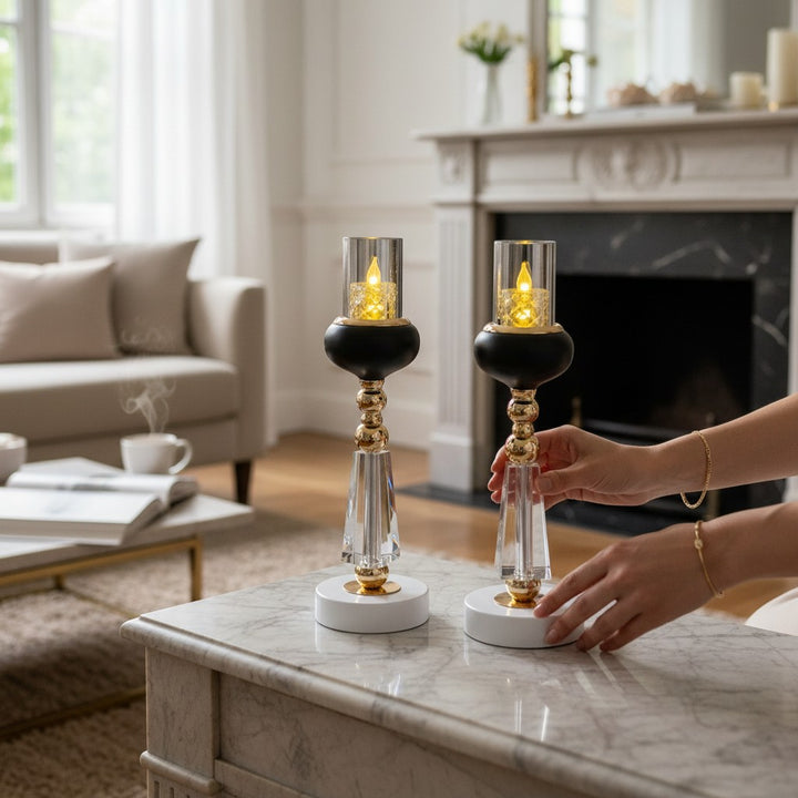 Elysian Glow Candle Holders