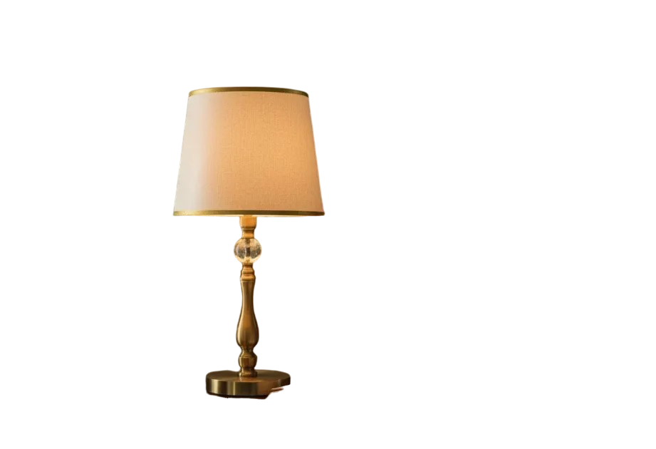 Calloway Modern Brass Pedestal Lamp