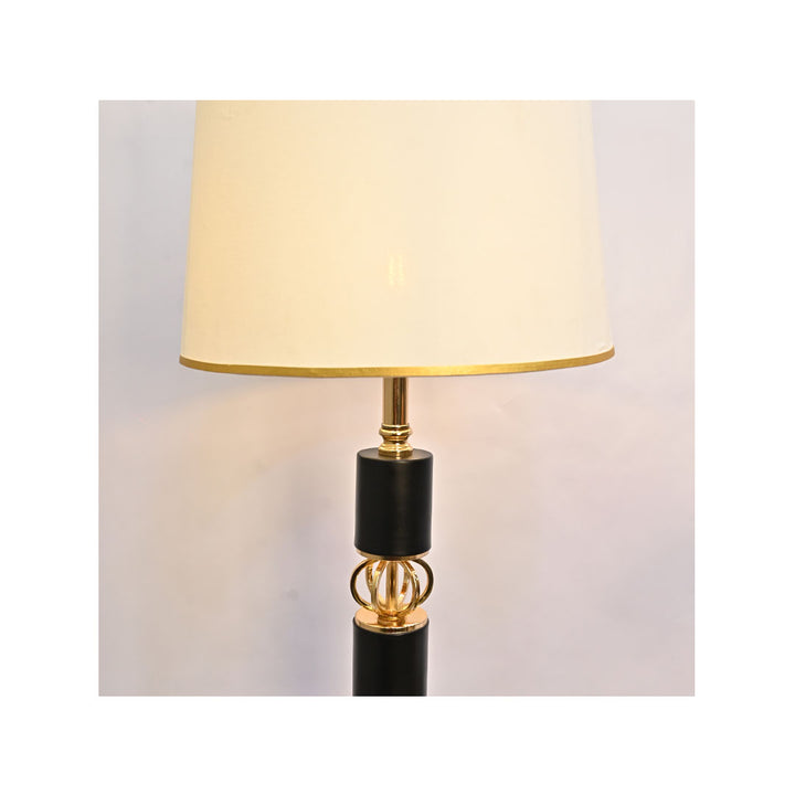 Obsidian – Matte Rose Gold Floor Lamp