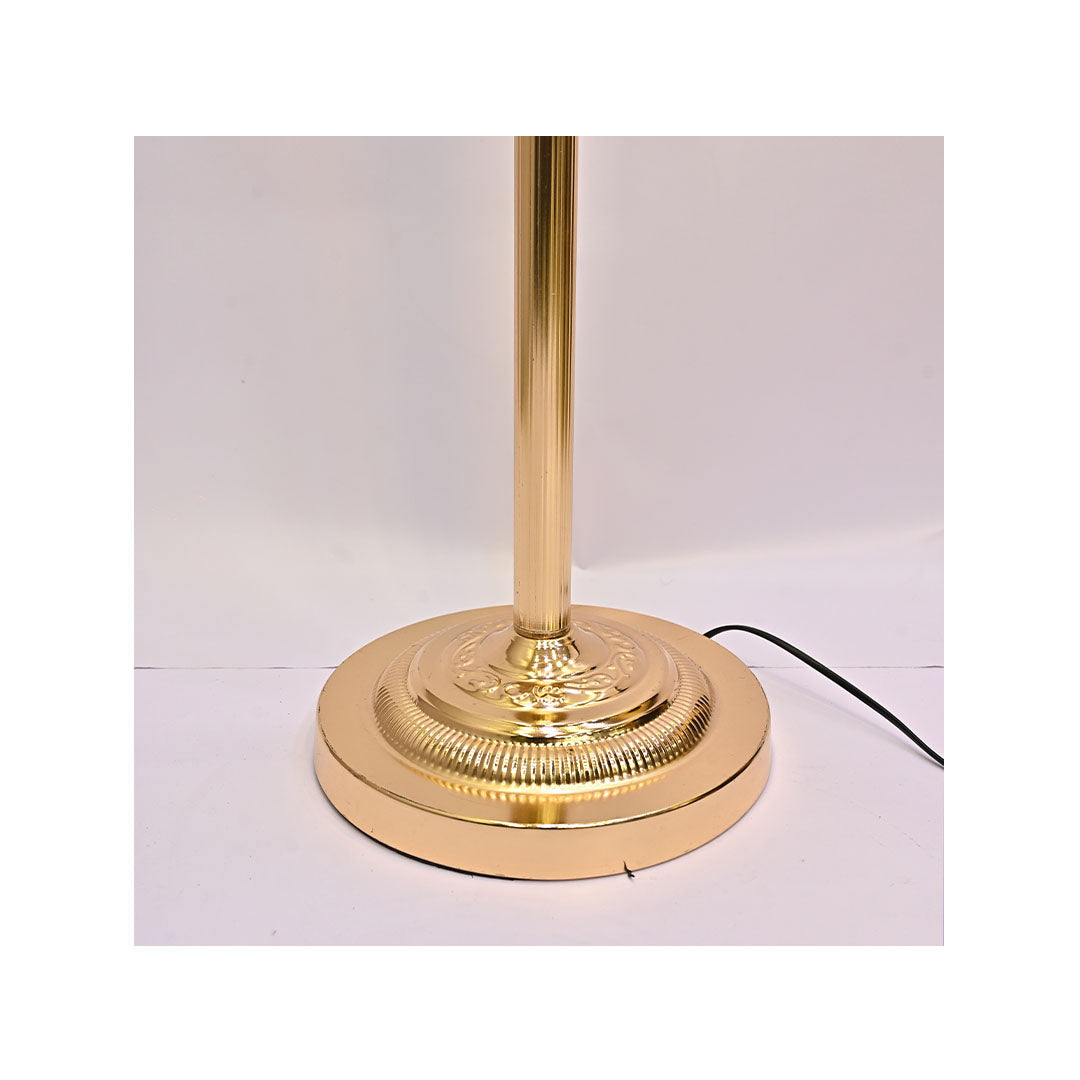 Obsidian – Matte Rose Gold Floor Lamp